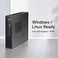 Mini PC AI Elite 14 cœurs Intel Core Ultra 5 125H Haute Performance DDR5 NVMe SSD 8K WiFi6E Ordinateur de Bureau Professionnel