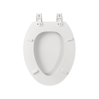Siège de toilette élégant en bois moulé, support robuste, utilisation durable, facile à installer, idéal pour la modernisation des toilettes à domicile et à l'hôtel