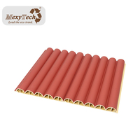 Panneaux muraux en bois acoustique en marbre UV écologique, panneaux en bois pour la décoration