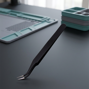 Pincettes à sourcils personnalisées, vente en gros, meilleurs outils, étiquette privée, personnalisés professionnels, 1 sortes de pinces à épiler - Product Image 2