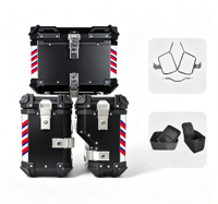 Pour CFMOTO 450 700 800 1000MT Moto, Ensemble de Bagages en Aluminium, Top Case, Sacoches Latérales, Étanche, ADV Touring, Valise Arrière