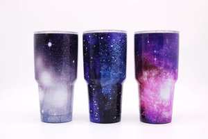 Vaso térmico de acero inoxidable de doble pared de 900 ml (30 oz) impreso, OEM, venta al por mayor, libre de BPA - Product Image 2