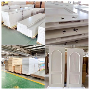 Puerta Interior Precolgada con Imprimación Blanca, Diseño Moderno, Puerta Shaker de Madera Sólida para <span class=keywords><strong>Casa</strong></span> - Product Image 2