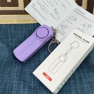 Personal <strong>Security</strong> <strong>Alarm</strong> Self Defense 130dB Loud Keychain Portable Safety Anti-satyr Women Child Elder Girl Emergency - Product Image 5