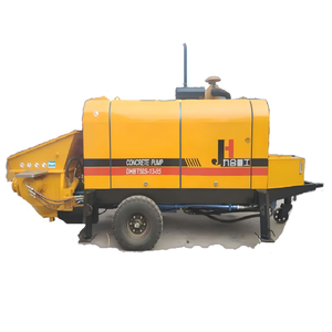 จิ่วเหอ ผลิตภัณฑ์จากผู้ผลิตเครื่องยนต์  ปั๊มคอนกรีตไฟฟ้าแบบลากจูง รุ่น HBT50 13 55  กำลังสูง ระยะส่งไกล - Product Image 4