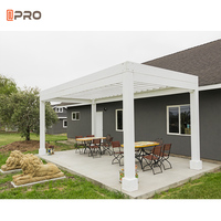 Auvent rétractable 12x24 Sun Fun Pergola à lames électriques