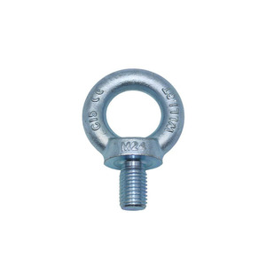 Écrou à œil Ji Jiao M24 en acier au carbone galvanisé, type vis, pour utilisation avec grue - Product Image 1