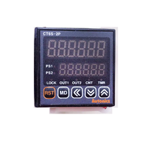 Contador Electrónico Original Autonics CT6S-2P4T, Temporizador Preestablecido Programable, Protección IP65, Pantalla LED de 6 Dígitos y 7 Segmentos