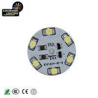 Lampes à points LED RGB en plastique étanche AC24V E10/E14 avec contrôleur DMX pour les éclairages de parcs d'attractions