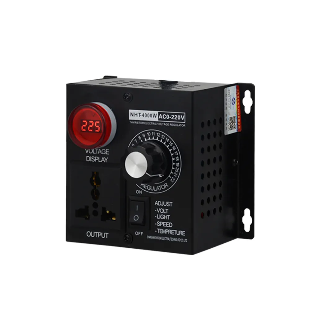 4000w 220v 18A調整コントローラー電圧電圧レギュレーター