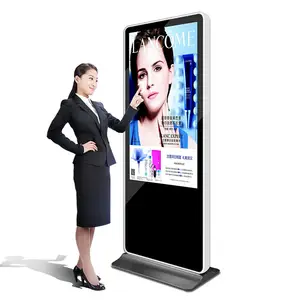 High Quality Commercial Kiosk Floor Stand Vertical Sign Advertisement Digital Signage Content Management System