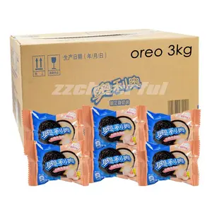 White peach oolong flavored sandwich cookies in bulk 3kg(About 140 packs) biscuits Exotic snacks and drinks wholesale