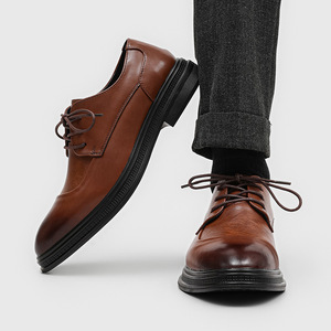 Chaussures Derby Homme à Bout Large 2026 – Idéales pour Mariage, Cérémonie et Affaires – À Lacets - Product Image 1