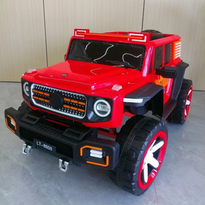 Auto Eléctrico para Niños de 2 a 8 Años, Puede Transportar un Adulto, Auto de Juguete con Tracción en las Cuatro Ruedas, Auto Eléctrico Doble para Bebés - Product Image 1