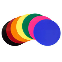 Disques ronds en plastique Perspex colorés, cercle de couleur, acrylique, taille 6cm 7cm 8cm 9cm 10cm