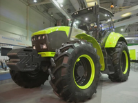 Tracteur à roues Zoomlion RK754 75 CV 4x4 avec cabine pour utilisation agricole