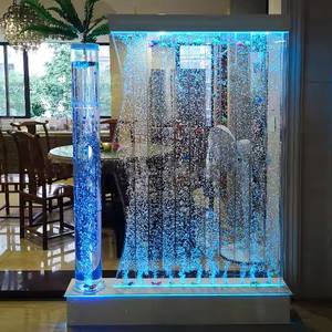 Indoor Decorative RGB Acrylic <strong>Bubble</strong> <strong>Wall</strong> <strong>Water</strong> Curtain Fountain Acrylic <strong>Water</strong> <strong>Bubble</strong> <strong>Wall</strong> <strong>Panel</strong> With Color-changing LED - Product Image 1