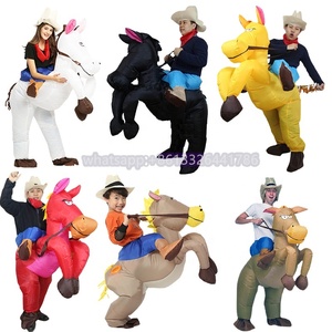 <span class=keywords><strong>Costume</strong></span> <span class=keywords><strong>gonflable</strong></span> de cavalier de purim pour enfants et adultes - Product Image 2