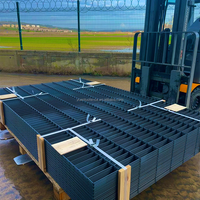 Clôture de piscine en acier inoxydable antirouille de 1,8 m, installation facile, clôture de terrain à fil bilatéral pour maisons et routes