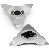Lames de rechange pour tondeuse RX compatibles avec la tondeuse robotisée Robomow RX12 RX/ST, argent, 7 pouces