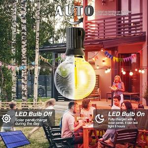 50 pies LED G40 bola cadena luces impermeable al aire libre jardín <span class=keywords><strong>guirnalda</strong></span> luces <span class=keywords><strong>terraza</strong></span> jardín Pub decoración de fiesta de Navidad - Product Image 5