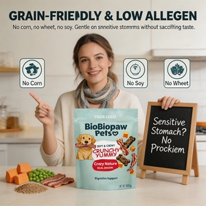 Oferta Especial: Premios de Tocino Premium para Perros, Personalizados OEM, Suaves, Masticables y Crujientes, para Entrenamiento y Salud Digestiva, 300g, Sin Granos - Product Image 4