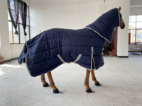 Couverture lourde et stable avec extérieur 420D, rembourrage en coton 400g, doublure en polaire et doublure intérieure en nylon doux et respirant