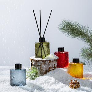 200ml Large Capacity Embossed <b>Reed</b> <b>Diffuser</b> Essential <b>Oil</b> Long Lasting Indoor Fragrance Air Freshener For Home - Product Image 3