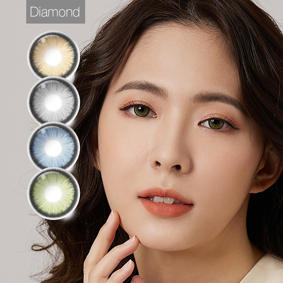 Magister DIAMOND New 6 months Power Color contact lens Natural Prescription contact lenses for myopia soft lenses
