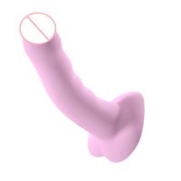 Dildo réaliste en silicone avec ventouse pour femmes et hommes, sensation de peau naturelle, jouet sexuel masturbateur féminin