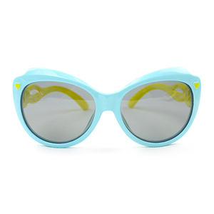 子供用サングラス2024子供用女の子用偏光UV保護ラインストーンハートデザインタックレンズ赤ちゃん用サングラス子供用 - Product Image 3