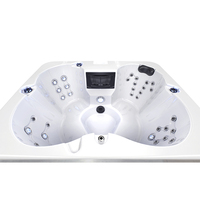 Lovia 4 6 personne hottub fournisseur hidromasaje extérieur jardin jakuzi extérieur bain à remous massage spa prix avec fonction jacuzzier