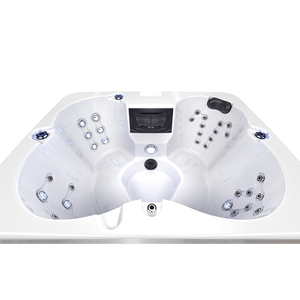 Lovia 4 6คน hottub hidromasaje อ่างน้ำวนกลางแจ้งสปานวดสปาพร้อมฟังก์ชัน jakuzi สำหรับสวน - Product Image 5