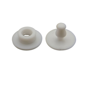 Broche de Plástico de Dos Partes de Un Solo Uso, Cierre de Clip para Pulseras de Hospital Médico - Product Image 6