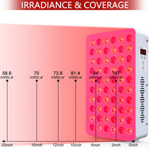 OEM ODM רחוק אינפרא אדום מנורת פיזיותרפיה רפואי כיתה אדום אור פנל 660NM 850NM אדום טיפול אור פנים - Product Image 5