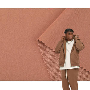 Tissu en molleton français à grammage élevé 2107 avec surface au toucher coton, fil de coton en <span class=keywords><strong>dessous</strong></span>, parfait pour les vêtements de sport - Product Image 1