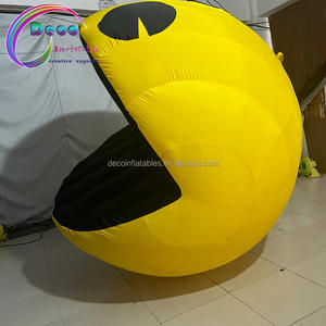 Decoración Inflable para Jardín, <span class=keywords><strong>Pacman</strong></span> Amarillo Inflable con Soplador de Aire - Product Image 5