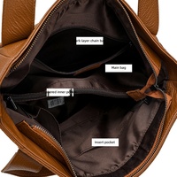 Tas Tote Kulit Sapi Asli Tekstur Pebbled Berkualitas Premium, Kapasitas Besar, Mewah, untuk Wanita, Cocok untuk Aktivitas Sehari-hari