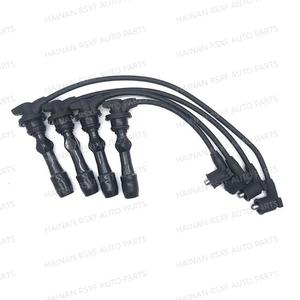 Cable de bujía 27501-03100 Kit de cable de encendido de alambre de alta tensión para Hyundai <span class=keywords><strong>i10</strong></span> 1,2 Kia Rio 1,2 Kia Picanto 1,2 - Product Image 1
