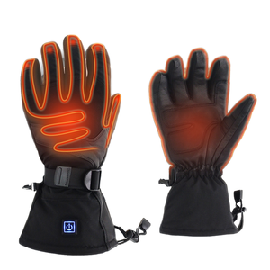 Gants de ski confortables et rechargeables avec chauffage thermique, poignées en polyester pour l'hiver, pour le snowboard en plein air - Product Image 1