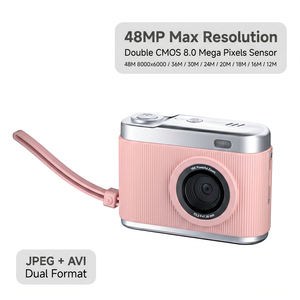 Mini Cámara <span class=keywords><strong>de</strong></span> Video Vlogging <span class=keywords><strong>de</strong></span> 64MP, 1440P, 2.5K HD, 11 Filtros, Luz LED, 128GB, Cámara para Niños, Principiantes <span class=keywords><strong>en</strong></span> Fotografía, Regalo para Niños - Product Image 6
