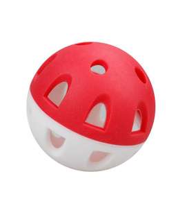 Factory Standard 42mm PE Material Golf Hollow Practice <b>Balls</b> WIth Two Colors Mini Pickleball <b>Balls</b> for Practice - Product Image 2