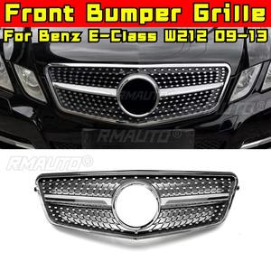 Bandes décoratives pour calandre de voiture, kit carrosserie, calandre avant pour Mercedes Benz Classe E W212 2009-2013, extérieur - Product Image 2
