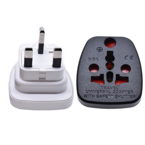 Adaptateur universel pour l'Afrique du Sud, compatible avec les prises américaines, britanniques, européennes, suisses et italiennes <span class=keywords><strong>WSA</strong></span> avec une porte de sécurité - Product Image 4
