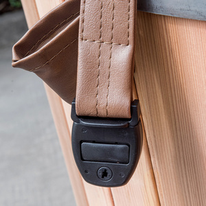 Baignoire japonaise en bois en cèdre rouge, sans fuite, bassin d'extérieur, pour Spa - Product Image 3