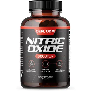 Nitric Oxide Booster Capsules Healthcare Supplement With Tribulus Extract Panax Ginseng