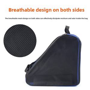 <span class=keywords><strong>Bolsa</strong></span> <span class=keywords><strong>para</strong></span> <span class=keywords><strong>Patines</strong></span> de Hielo y <span class=keywords><strong>Patines</strong></span> de Ruedas, Gran Capacidad, Transpirable, Resistente, <span class=keywords><strong>para</strong></span> Niños, Acolchada, Individual y Doble - Product Image 3