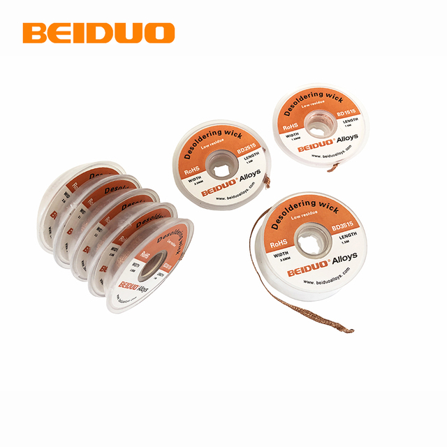 Desoldering Wick with Rosin for Cleaning Soldering Residuum