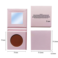Palette de maquillage végane multi-usages : fard à joues, illuminateur, poudre compacte, contour et bronzer, marque privée