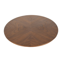 Dessus de table en bois de haute qualité Direct d'usine Restaurant commercial Café Hôtel Dessus de table